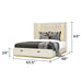 La Pierre - Bed With Storage Drawers And LED Headboard Matrix Furniture Group