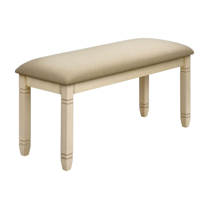 Upholstered Bench With Solid Legs 8th Street