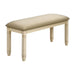 Upholstered Bench With Solid Legs 8th Street