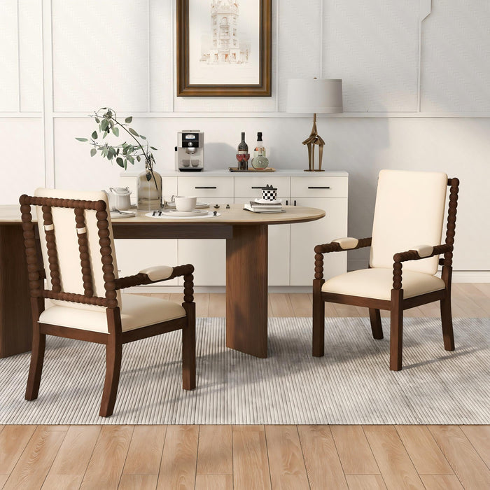 Dining Chairs With Ergonomic Design (Set of 2) Home Essentials