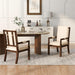 Dining Chairs With Ergonomic Design (Set of 2) Home Essentials
