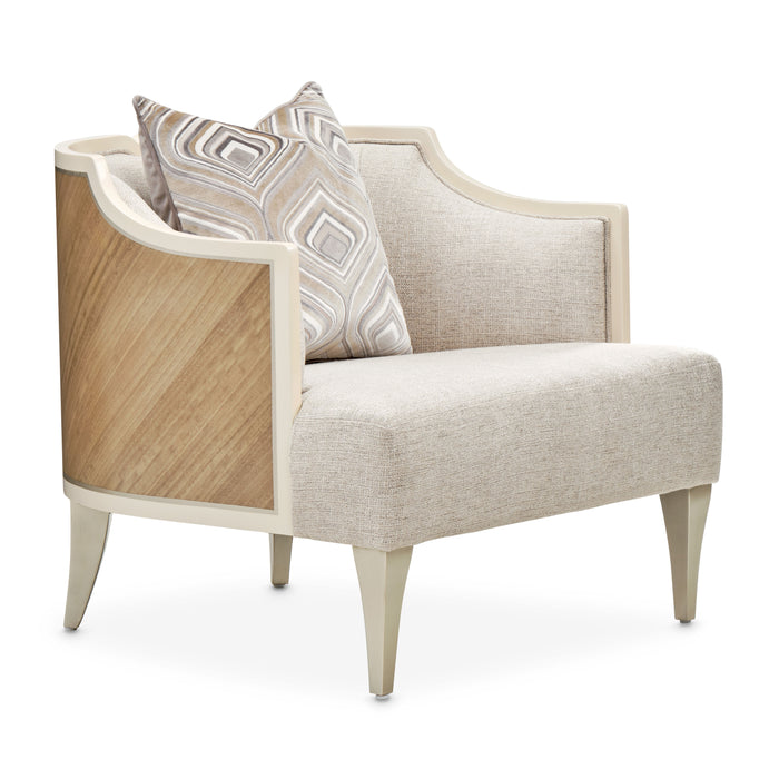Camden Court - Accent Chair - Flax/Pearl