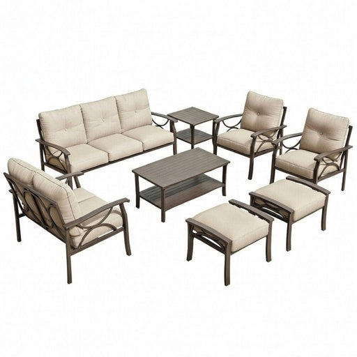 Patio Furniture Set & Coffee Table For Backyard Home Essentials
