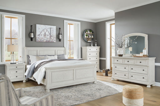 Robbinsdale - Sleigh Bed Set Signature Design by Ashley®