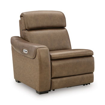 Mod Media - LAF Zero Wall Power Recliner - Saddle Signature Design by Ashley®
