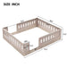 Platform Bed With Guardrail Hearth and Haven