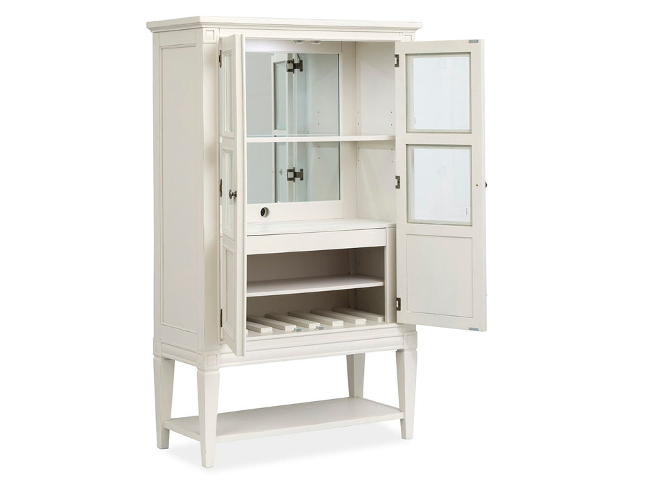 Willowbrook - Display Cabinet - Egg Shell White Magnussen Furniture