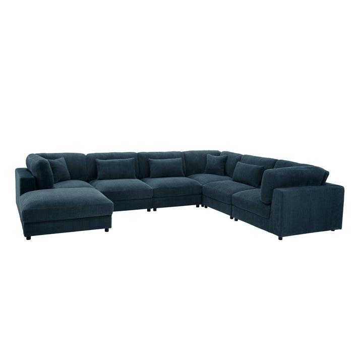 Upholstered Modular Sectional & Custom Configuration Home Essentials