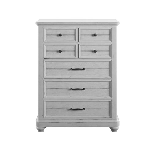 7 Drawer Chest - Gray Emerald Home