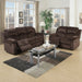 Modern Style Living Room Set With Reclining Home Essentials