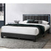 Bed With Channel Tufting And Built In LED Headboard Home Essentials