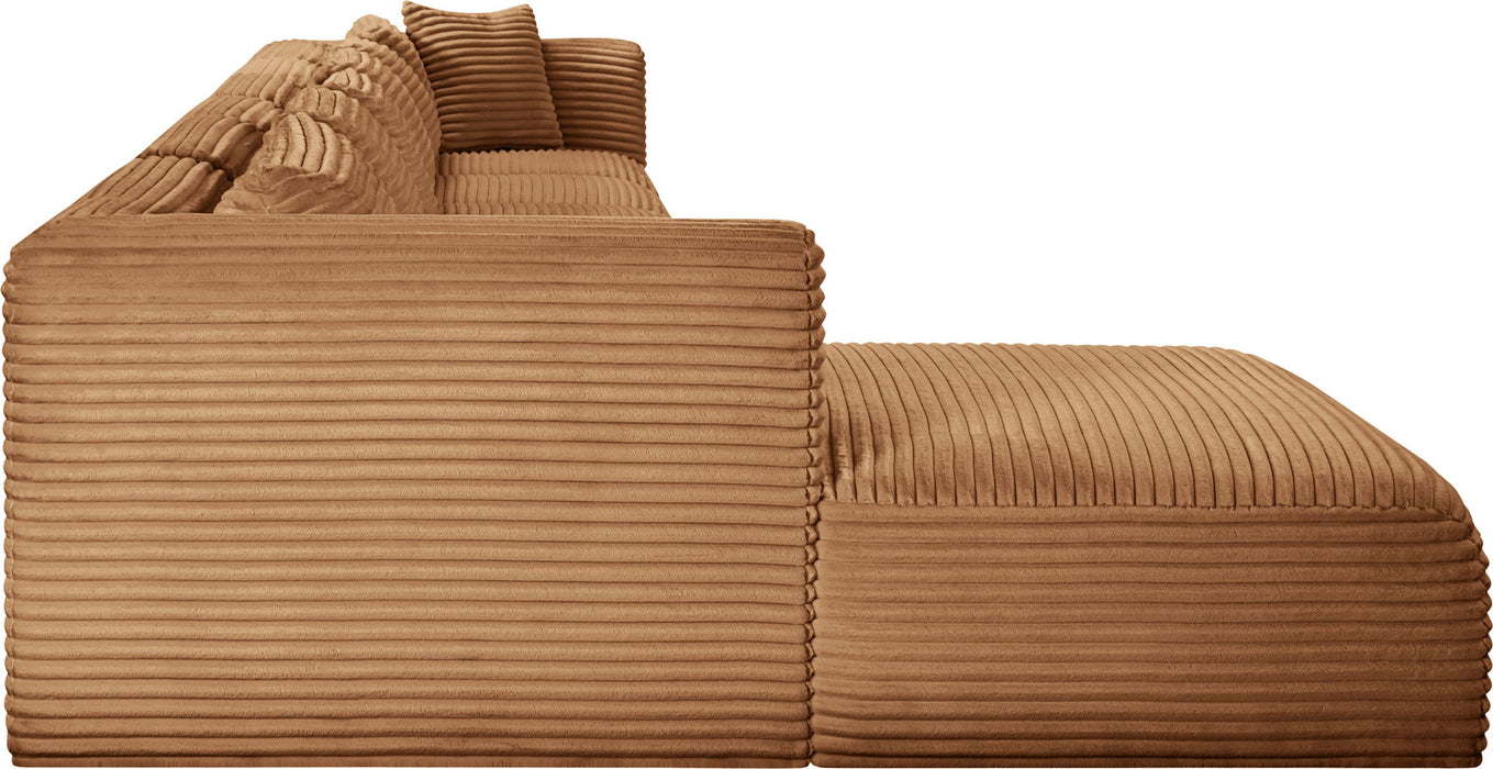 Shaggy - Fabric 6 Piece Modular Sectional With Chaise Meridian Furniture