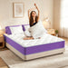 12" Hybrid Mattress With Individual Pocket Coils, Memory Foam Daily Nest