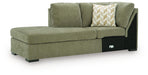 Bridgepoint - LAF Corner Chaise - Moss Signature Design by Ashley®