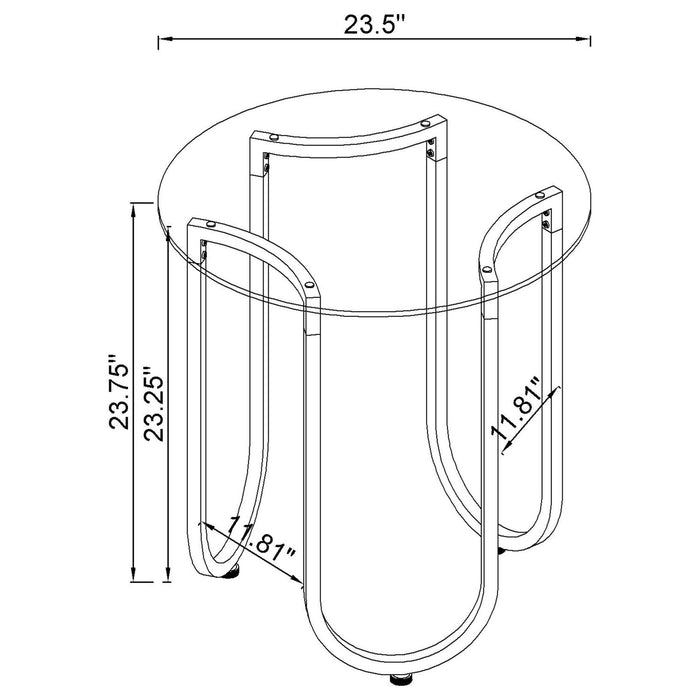 Dutton - Round Top Table Furniture Max