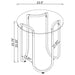 Dutton - Round Top Table Furniture Max
