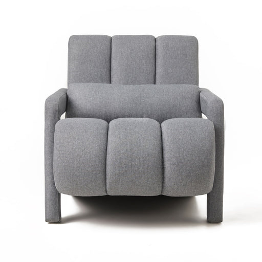 Modern Upholstered Accent Chair, Comfortable Fabric With A Pillow For Living Room Home Essentials