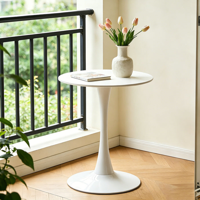 Round Dining Table With Tulip Style Base Home Essentials