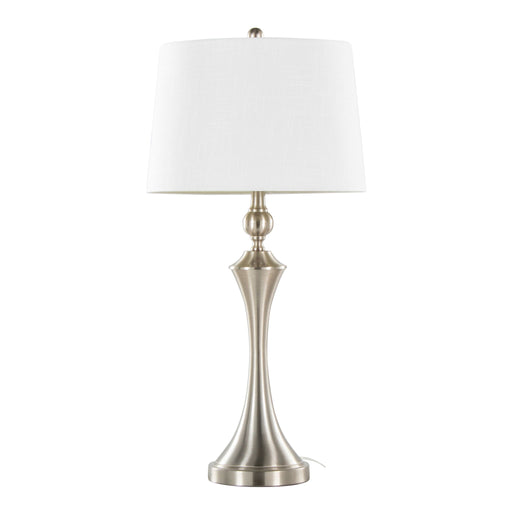 Flint - Contemporary Table Lamp Built In USB Port (Set of 2) Lumi Source