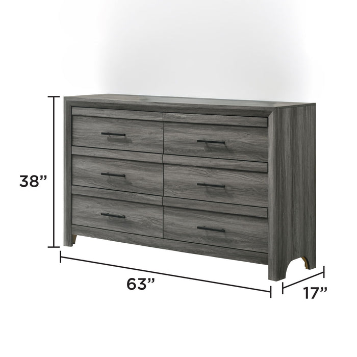 Denver - Dresser - Gray Matrix Furniture Group
