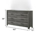 Denver - Dresser - Gray Matrix Furniture Group