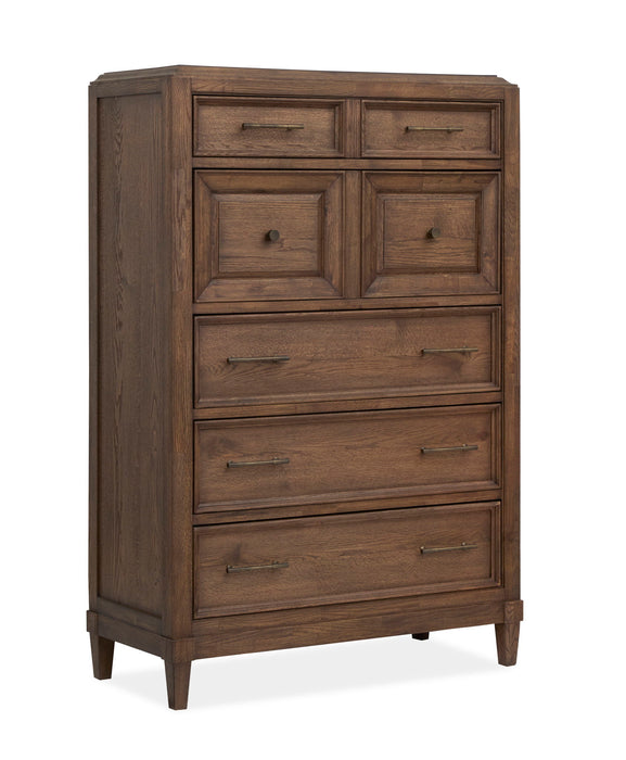 Groveland Park - Drawer Chest - Antique Coffee Magnussen Furniture