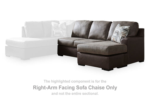Castille Way - RAF Sofa Chaise - Fossil Signature Design by Ashley®