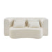 Modern Floor Sofa With 4 Pillows Home Essentials