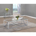 Kempton - 2 Piece Coffee And End Table Set - Chrome Furniture Max