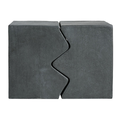 Rectangular Outdoor Indoor Accent Side Table (Set of 2) Noble House