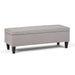 Monroe - Upholstered Storage Ottoman Simpli-Home
