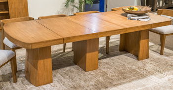 Pamaria - XL Rectangular Dining Room Extension Table Base - Light Brown Signature Design by Ashley®