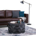 Whitney - Handcrafted Metal Storage Table Simpli-Home