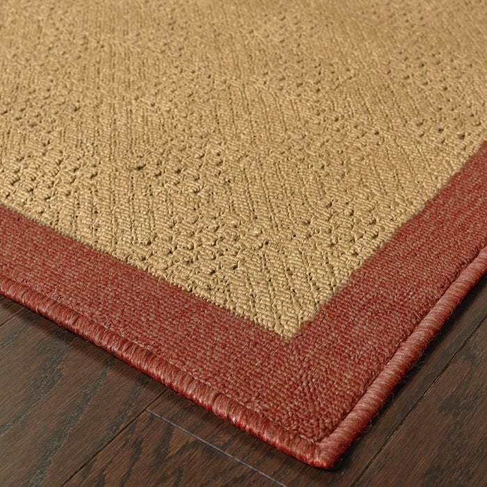 2' X 8' Indoor & Outdoor Area Rug - Beige