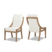 Lennox - High Back Upholstered Dining Chair (Set of 2) - Light Beige Jennifer Taylor Home
