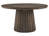 Kavanaugh - Round Dining Table Base - Dark Brown Magnussen Furniture