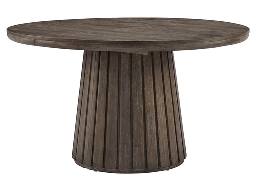Kavanaugh - Round Dining Table Base - Dark Brown Magnussen Furniture