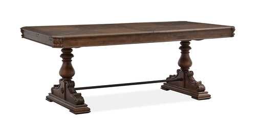 Durango - Trestle Dining Table - Willadeene Brown Magnussen Furniture