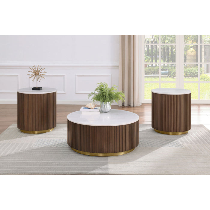 Sennewald - Round Table Set Furniture Max