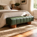 Modern Upholstered Dining Bench Noble House