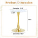 Round Dining Table With Thickened Top For Kitchen Home Essentials