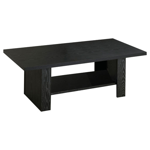 Salton - 3 Piece Coffee Table Set - Black Furniture Max
