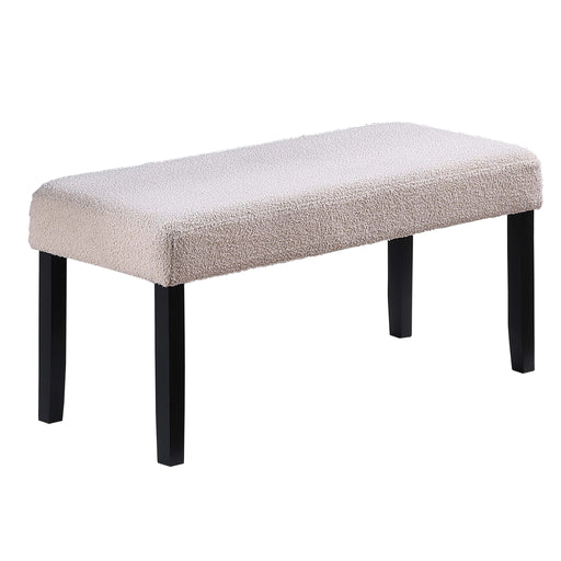 Contemporary Dining Bench Soft Upholstered Home Essentials