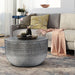 Johnsen - Handcrafted Metal Coffee Table Simpli-Home