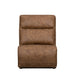 Kyra - Armless Chair - Saddle New Classic