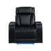 Electra - Power Recliner With Power Headrest, Massage, LED Lighting And USB Control Matrix Furniture Group