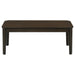 Amaro - 3 Piece Coffee And End Table Set - Dark Brown Furniture Max