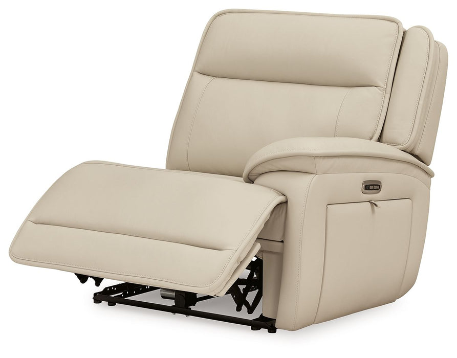 Double Deal - 4-Piece Power Reclining Sectional - Almond Signature Design by Ashley®