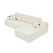 L - Shaped Sectional Sofa With Cup Holders & Side Pockets Home Essentials