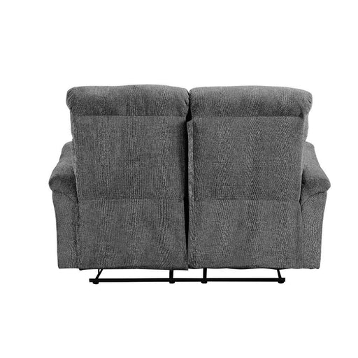 Treyton - Motion Loveseat - Gray Chenille ACME